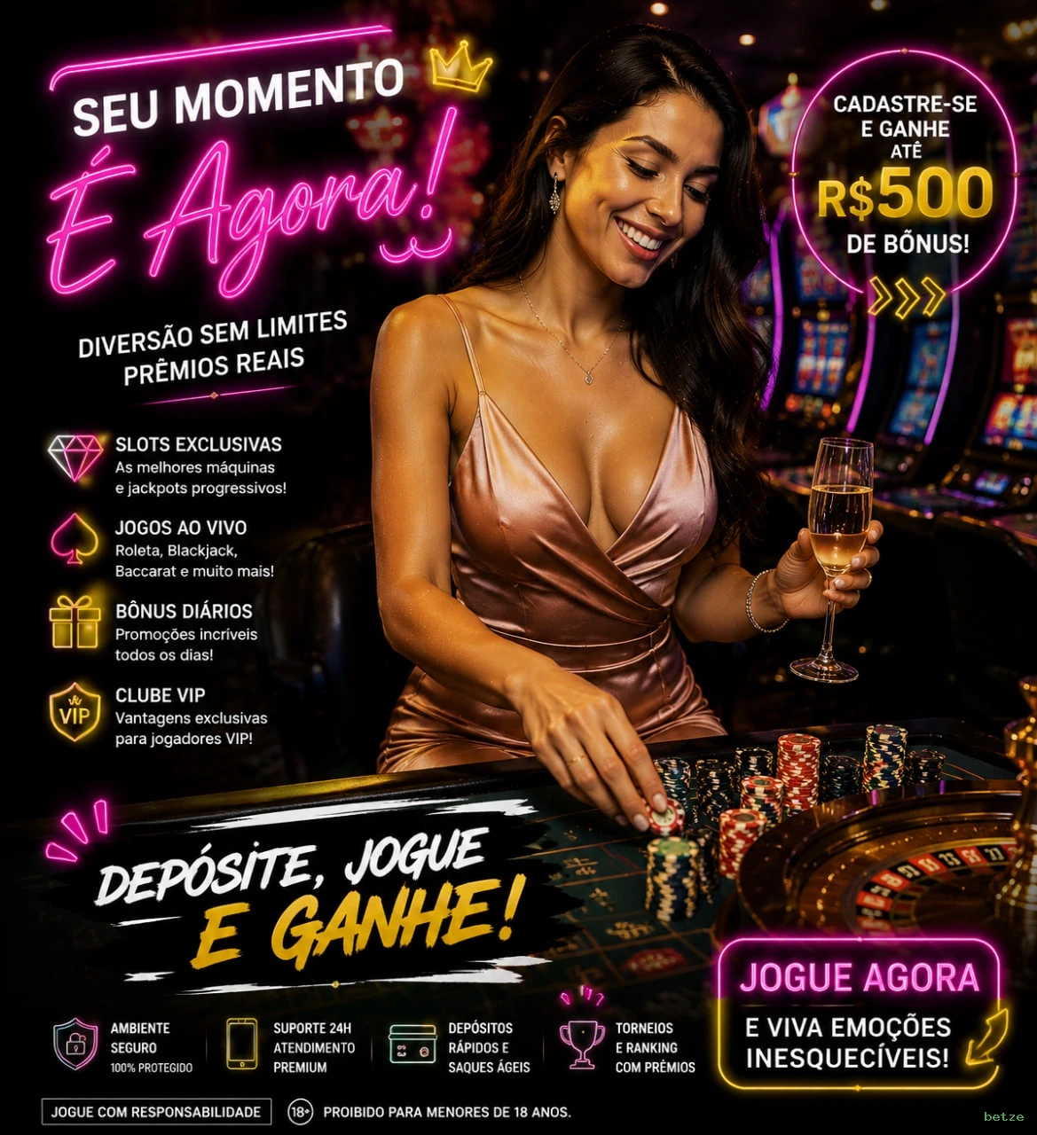 Cadastro rápido e seguro na betze